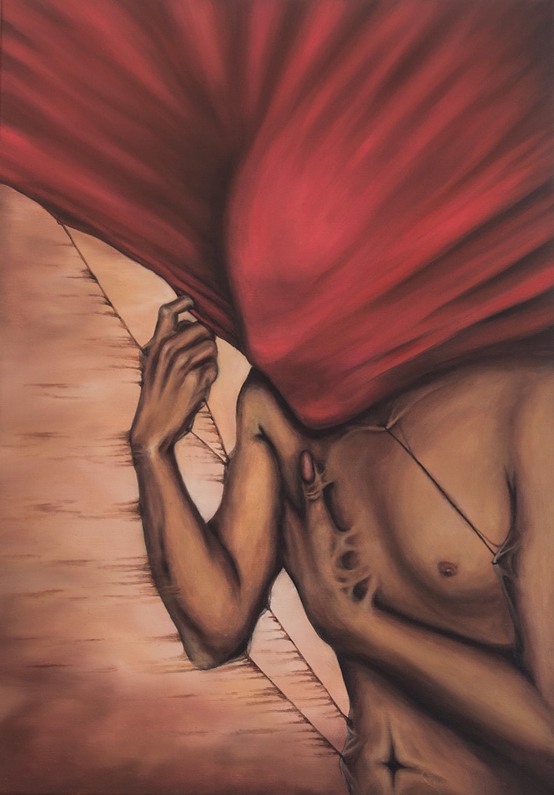 Pavel Sequens - Liberation - 2015 | 35 x 50 cm | Olej, plátno | Soukromá sbírka