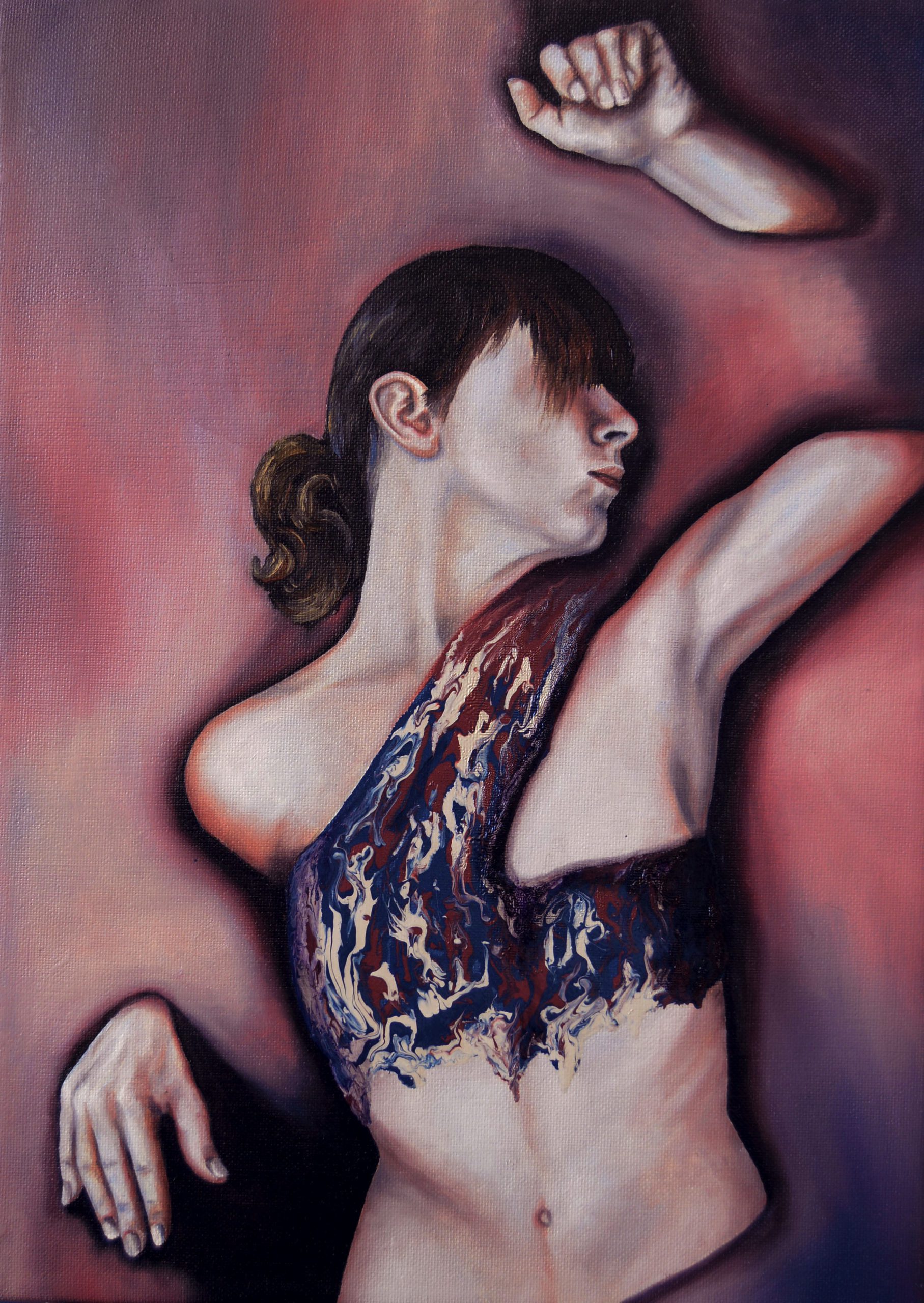 Pavel Sequens - Invisibilia - 2019 | 30 x 42 cm | Oil, canvas